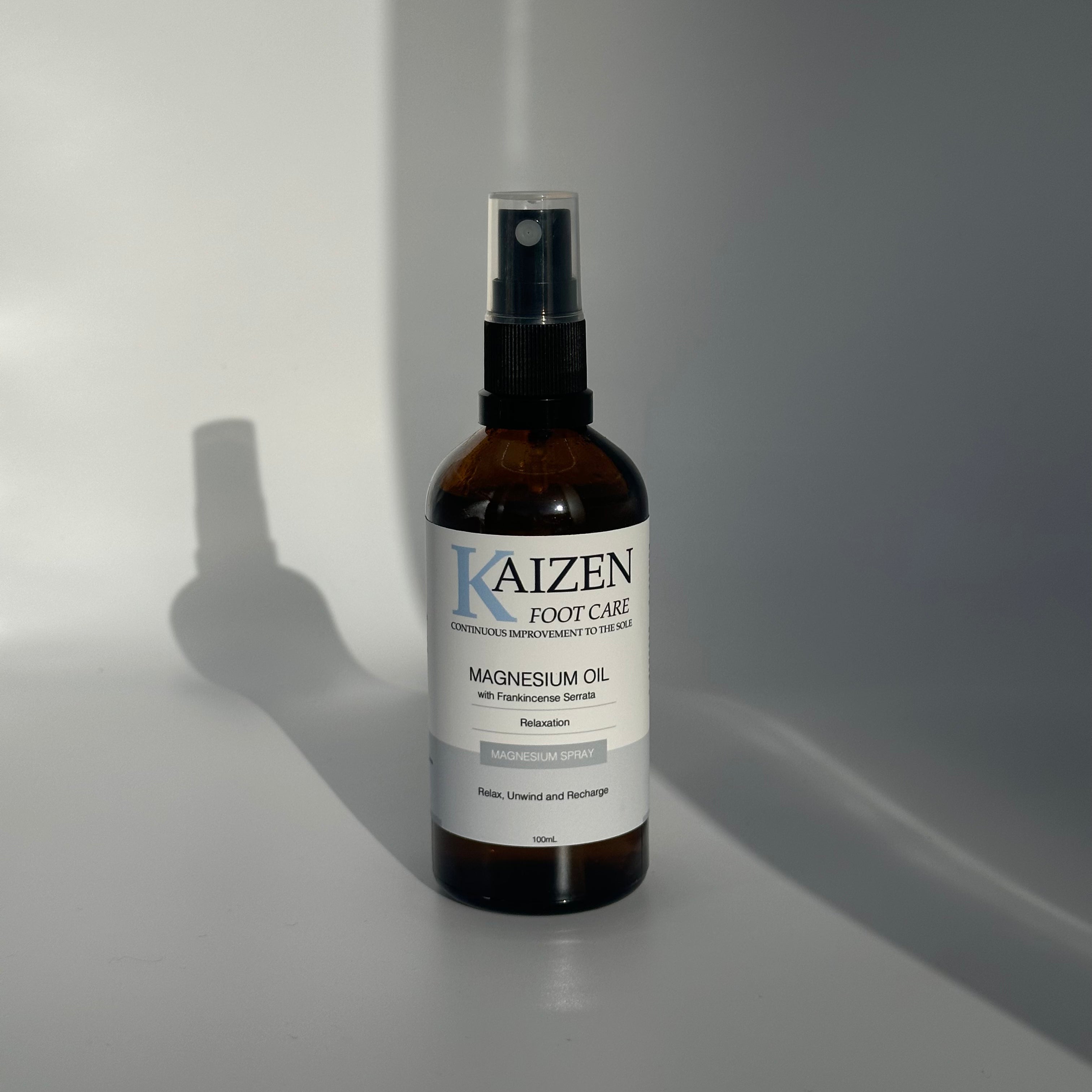 Adult Magnesium Oil with Frankincense Serrata Spray – Kaizen Foot Care